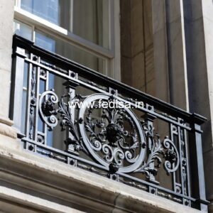 Artistic Brass Railing Design For Interiors Staircase Drawer Design