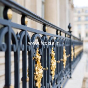 Stylish Brass Railing Design For Interior Decor House Inside Ladder Design