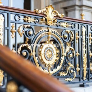 Minimalist Brass Railing Design For Modern Interiors Steel Stair Handrail Design