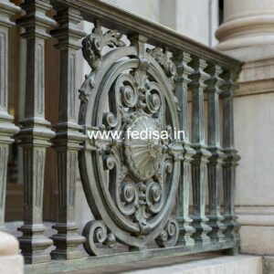 Brass Staircase Handrail With Classic Touch Bedroom Stairs Design