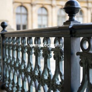 Brass Stair Railing Design For Premium Villas Open Newel Staircase Design