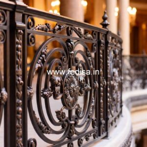 Brass Handrail Design With Luxury Appeal Colonial Staircase Design