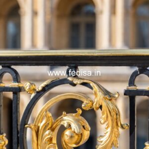 Antique Brass Handrail Design For Classic Interiors Modern Vertical Stair Railing