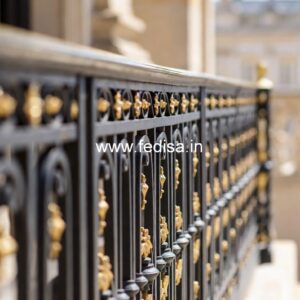 Luxury Brass Balcony Railing For Modern Architecture Modern Victorian Staircase