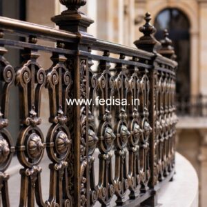 Brass Railing Design For Modern Luxury Homes Single Beam Staircase Design