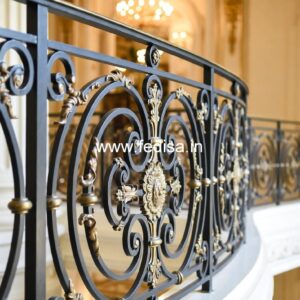 Brass Staircase Railing Design With Luxury Appeal Underneath Staircase Design