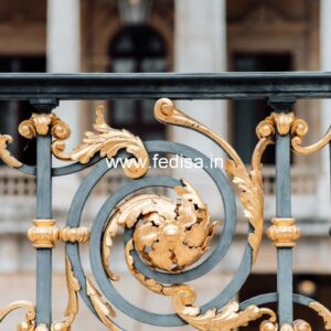 Designer Brass Staircase Railing For Luxury Homes Best Staircase Railing Design