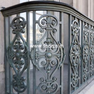 High-end Brass Staircase Railing Design Home Stairs Railing Design