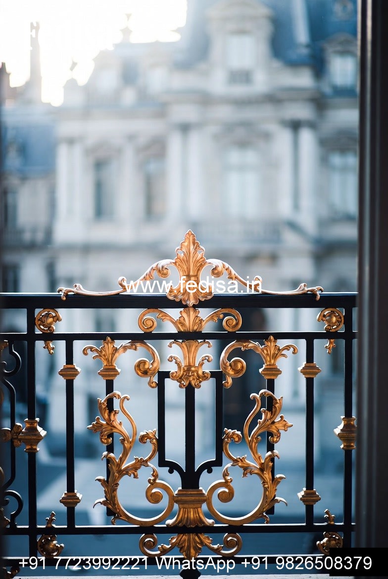 Traditional Brass Railing Design For Indian Homes Innovative Staircase Design