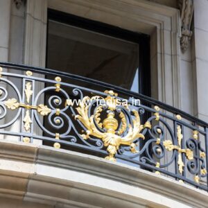 Modern Brass Staircase Railing Design Inspiration Modern Straight Staircase