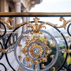 Designer Brass Staircase Railing For Modern Homes Heatherwick Stairs