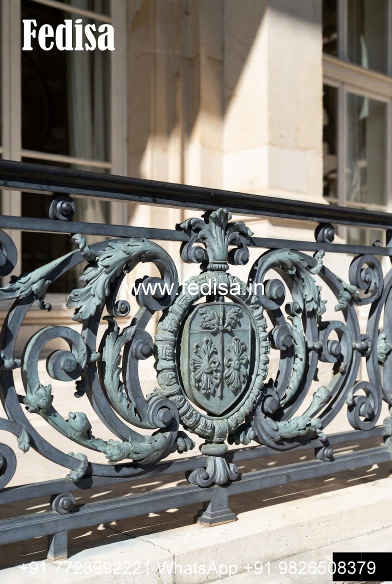 Stylish Brass Staircase Railing Design Cast Iron Staircase Railing Design
