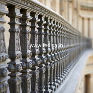 Modern Brass Staircase Handrail Design Single Stair House Front Design