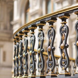 Luxury Brass Railing Design For Stair Interiors Staircase Design Iron Railing