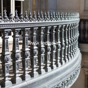 Custom Brass Balcony Railing For Unique Homes Contemporary Stair Balusters