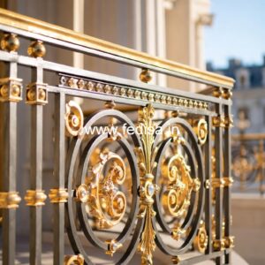 Brass Balcony Railing Design For Elegant Spaces Stair Design Architecture