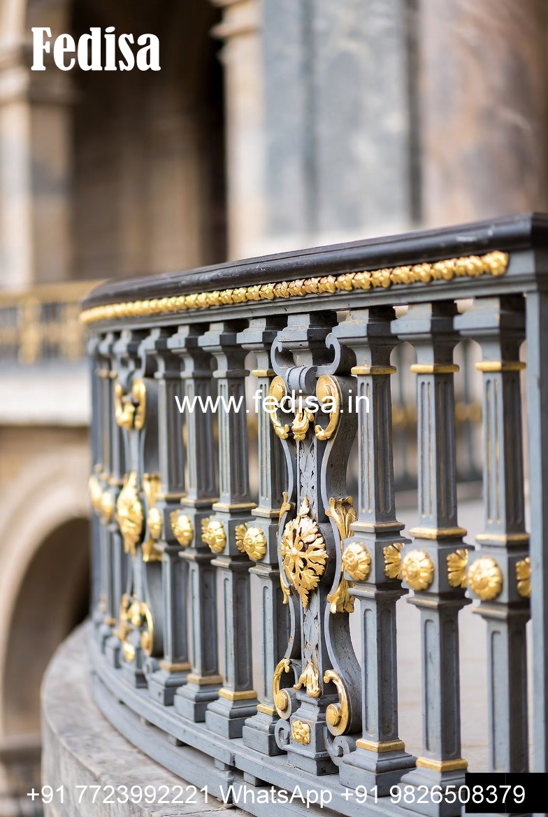 Stylish Brass Staircase Railing For Interior Design Staircase Pipe Railing