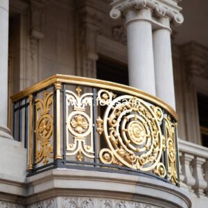 Antique Brass Stair Railing Design For Royal Homes Bed Design With Stairs