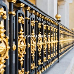 Modern Brass Staircase Railing With Premium Look Trendy Staircase Design