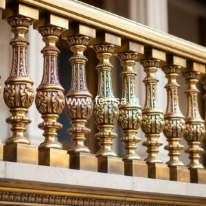 Stylish Brass Staircase Railing For Modern Projects Staircase Design 2d