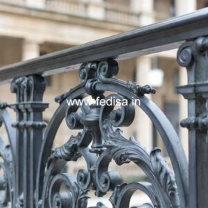 Luxury Brass Railing Design With Elegant Touch Stairs Railing Designs In Steel With Glass