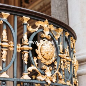 Contemporary Brass Railing Design For Luxury Homes Interior Design For Small House With Stairs