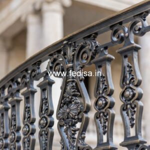 High Quality Brass Staircase Railing Design Metal Modern Stair Railing