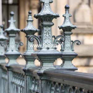 Brass Railing Design With Modern Finish Room Design Under Stairs