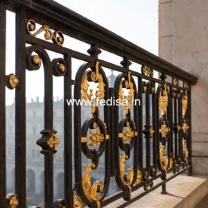 Designer Brass Staircase Railing For Modern Homes Cabinet Design For Stairs