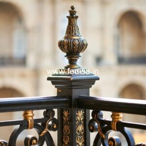 Classic Brass Railing Design For Staircase Staircase Ss Handrail Design