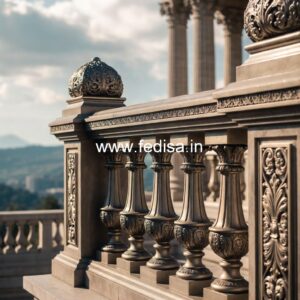 Designer Brass Staircase Railing Ideas Marble Floating Stairs