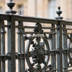 Antique Brass Railing For Classic Homes Stairs Back Design