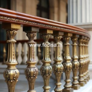 Luxury Brass Stair Railing Ideas Steel Sidhi Ka Design