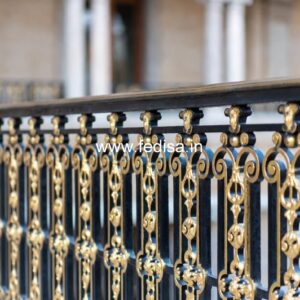 Royal Brass Railing Design For Grand Staircases Two Stair Building Design