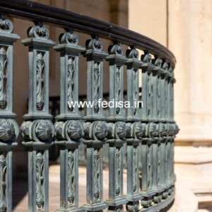 Classic Brass Railing Design For Interior Spaces Wood Stairs Design Indoor