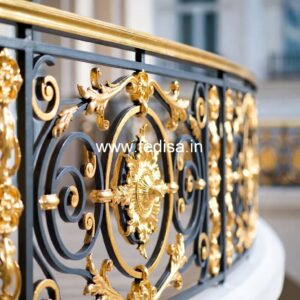 Brass Stair Railing Design For Modern Living Spaces Iron Railing Design