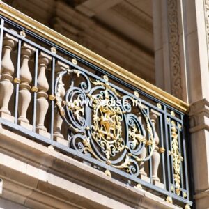Custom Brass Staircase Railing With Designer Look Steel Railing Design For Home