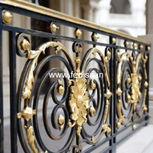 Brass Handrail Design For Contemporary Homes Steel Railing Designs Grill