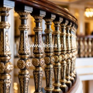 Brass Railing Design For Modern Home Interiors Home Railing Design