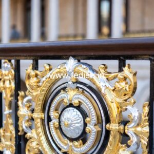 Luxury Brass Railing Design For Modern Villas Modern Staircase Railing Designs