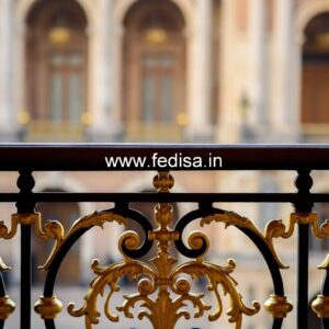 Modern Brass Staircase Railing For Interior Projects Steps Grill Design