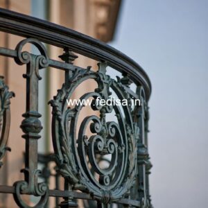 Luxury Brass Balcony Railing For Designer Spaces Tuffen Glass Railing Design