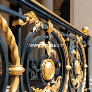 Modern Brass Handrail Design For Elegant Interiors Balcony Grill Design For House