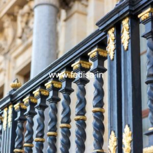 Premium Brass Railing Design For Modern Interiors Loha Railing Design