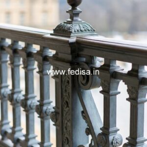 Modern Brass Staircase Railing With Premium Look Lohe Ki Railing Price