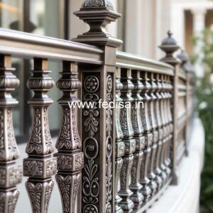 Brass Railing Design With High-end Finish Iron Railing Designs Exterior