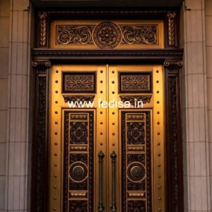 Heritage Door Design Loha Darwaja Design No-10758
