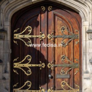 Front Entrance Classic Door Iron Chokhat Design No-10774