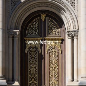 Home Entry Wooden Door Sunmica Door Design Price No-10775