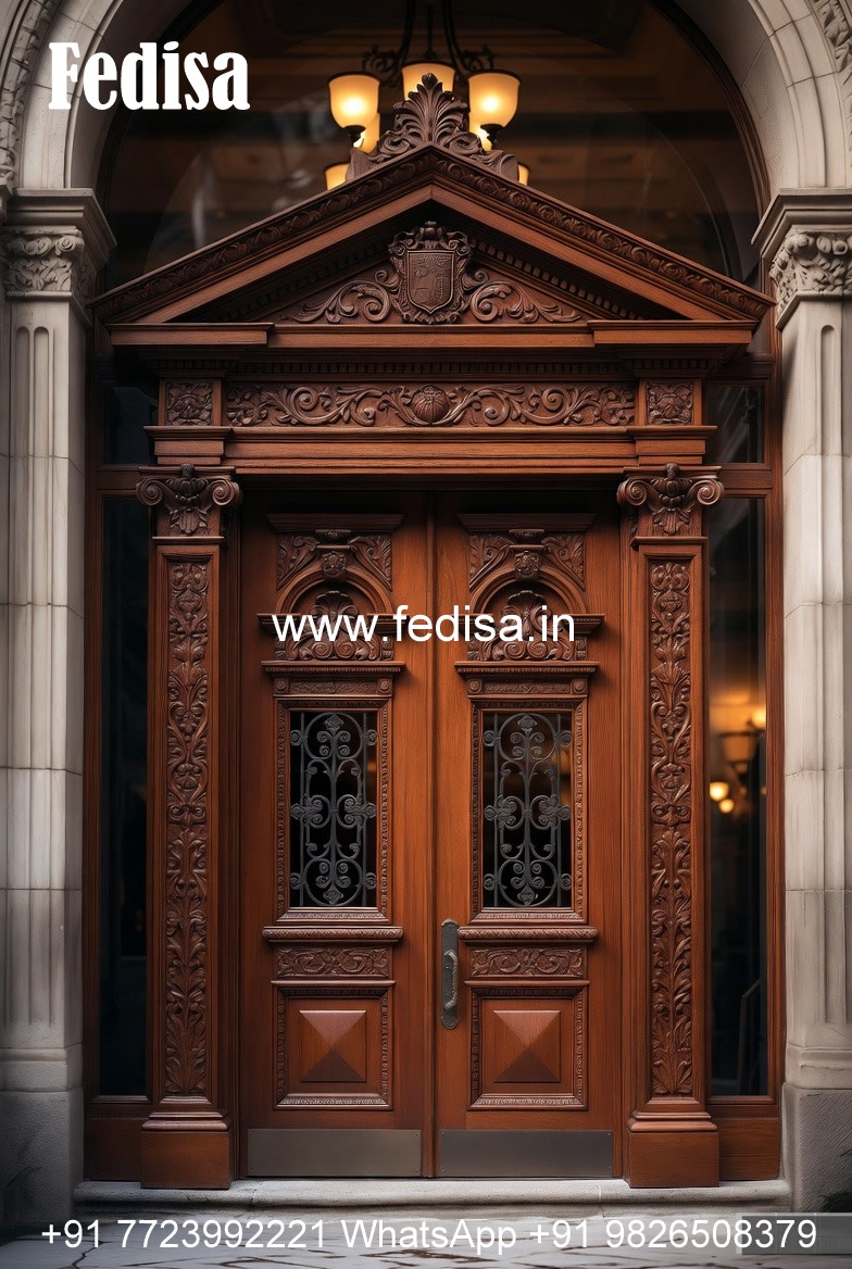 Palace Style Doors Lakdi Ke Darwaje Double Door No-10778